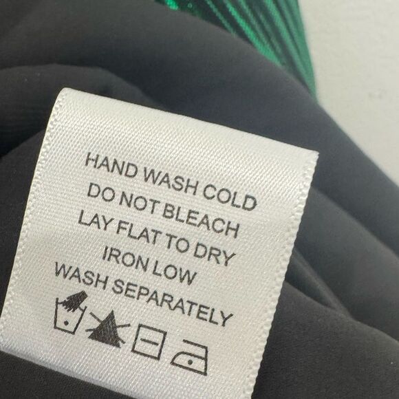 NWT House of Harlow 1960 × REVOLVE Farrah Dress in Emerald Green - Picture 10 of 10